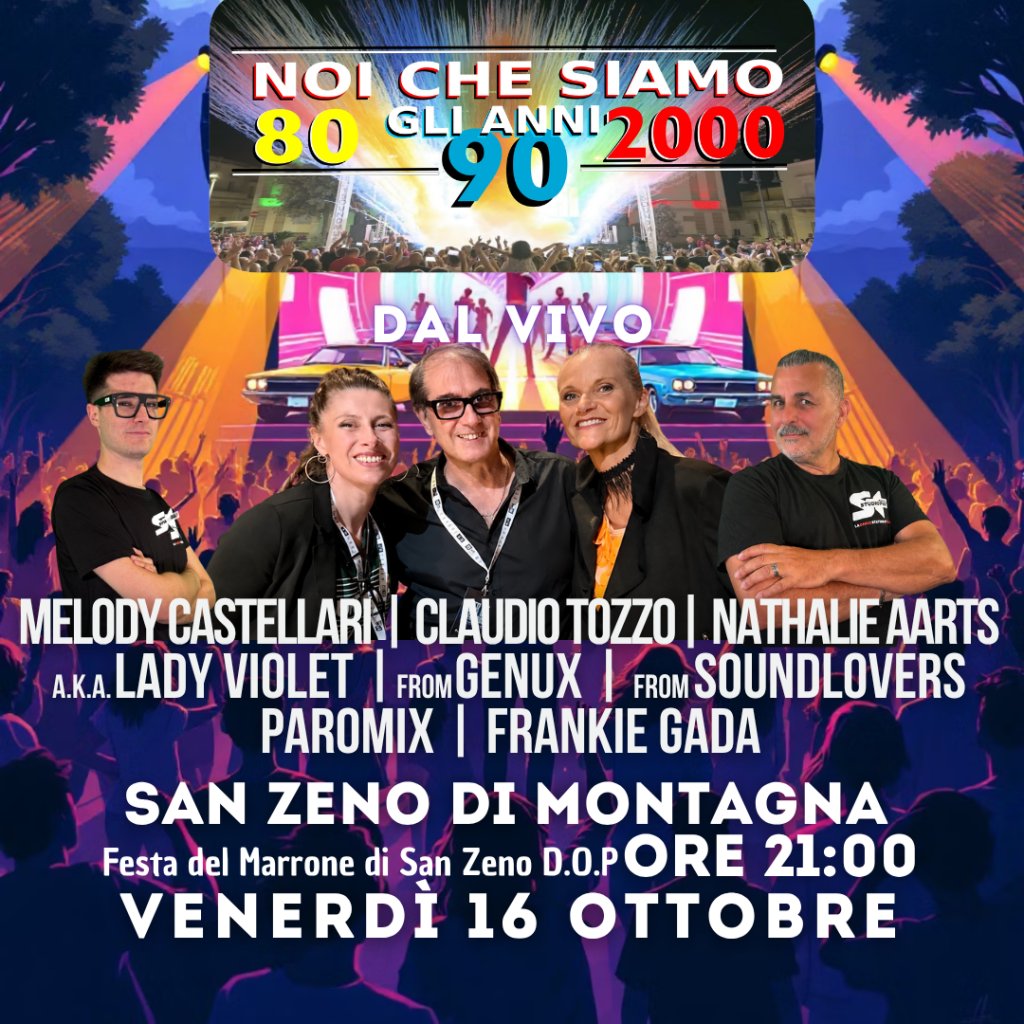 Noi che siamo gli anni '80, '90, 2000