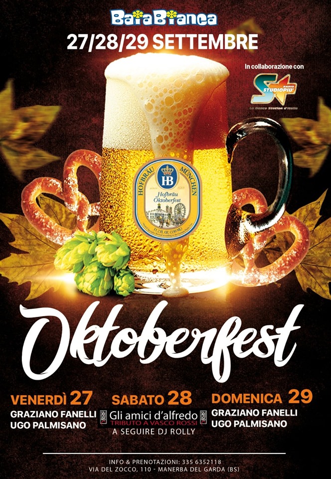 Party On The Road Oktoberfest Alla Baia Bianca Manerba